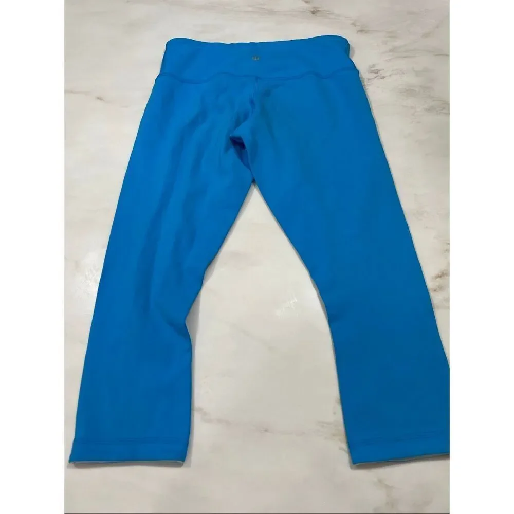 Lululemon Cropped Wunder Under Leggings Size 6